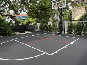Concrete basketball court contruction Ashgrove Brisbane
