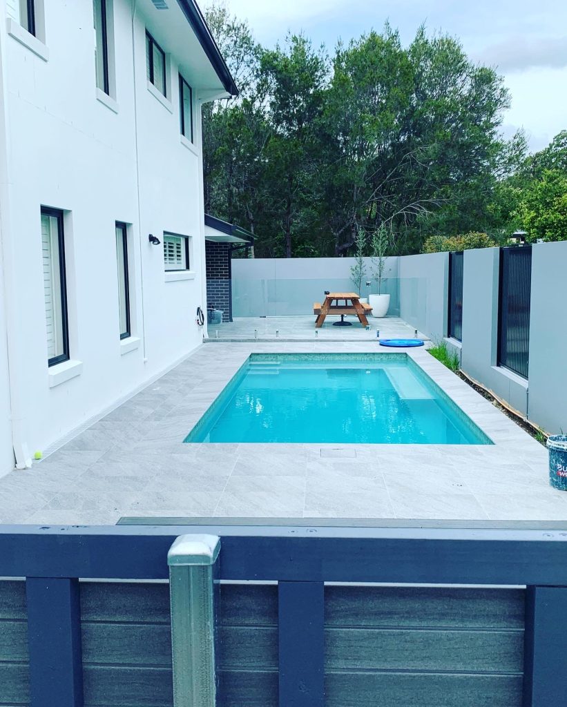 Concrete pool construction builders Wakerley Brisbane