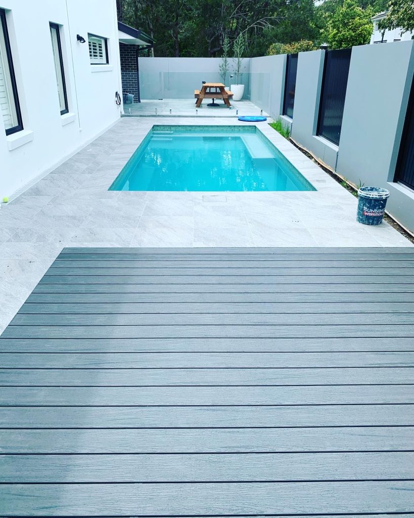 Concrete pool construction builders Wakerley