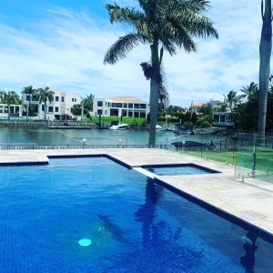 Pool renovation Hope Island Gold Coast
