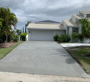 Concrete driveway installation Mermaid Waters QLD