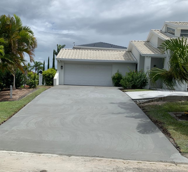 Concrete driveway installation Mermaid Waters QLD