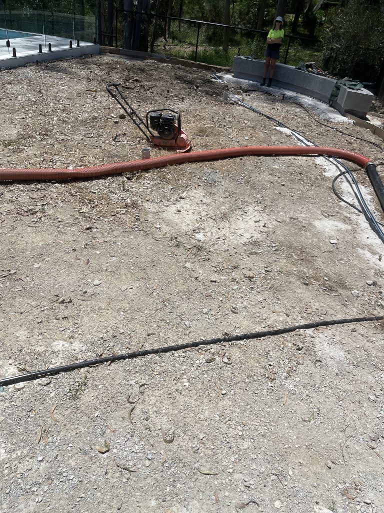 Swimming pool landscaping Camp Hill Brisbane