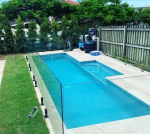 Pool landscaping Clayfield QLD