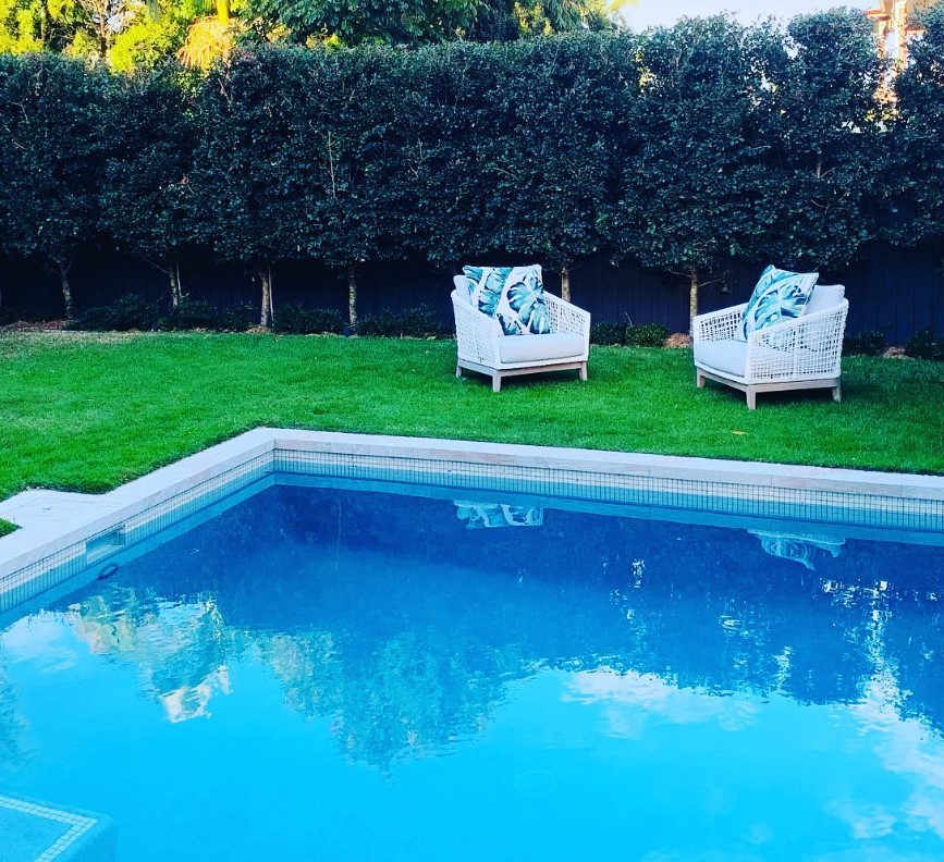 Pool renovtaion and landscaping Hawthorne QLD