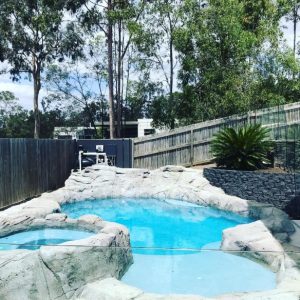 Swimming pool renovation Brookwater QLD