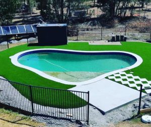 After swimming pool renovation in Logan Village QLD