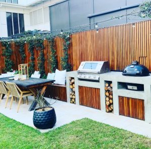 Outdoor BBQ construction Hawthorne QLD