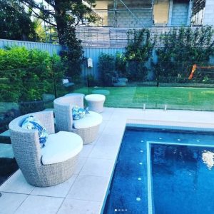 Swimming pool landscaping Chandler QLD