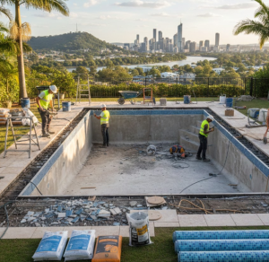 Pool renovation Cleveland QLD
