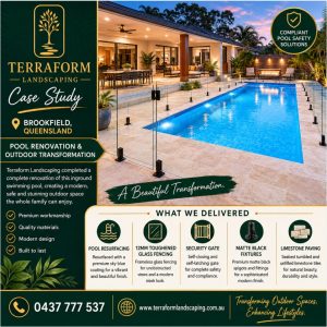 Swimming pool renovation Brookfield QLD